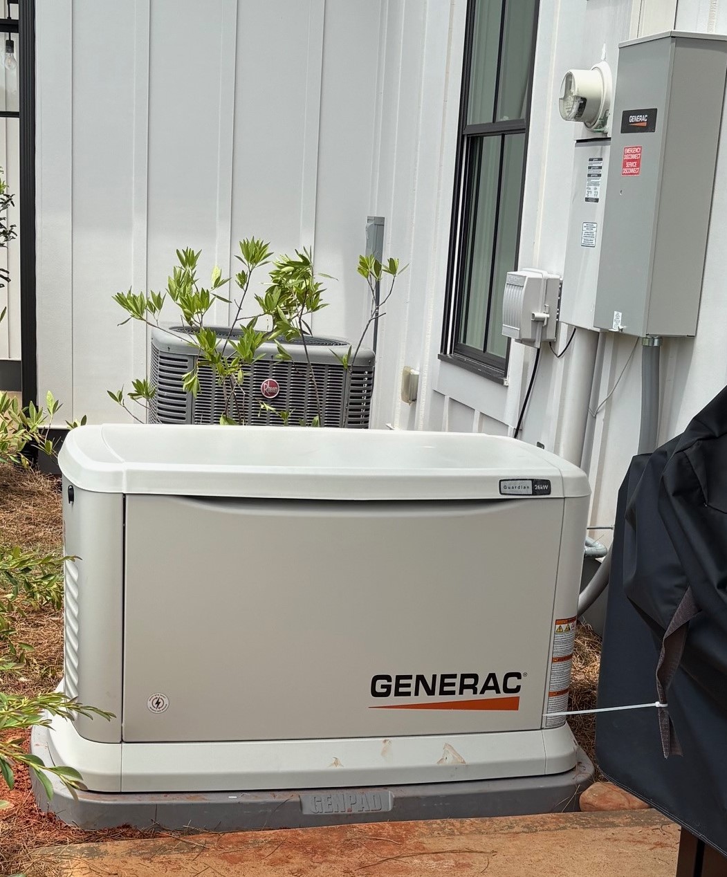 Lake Oconee 26kw Generac Generator Install